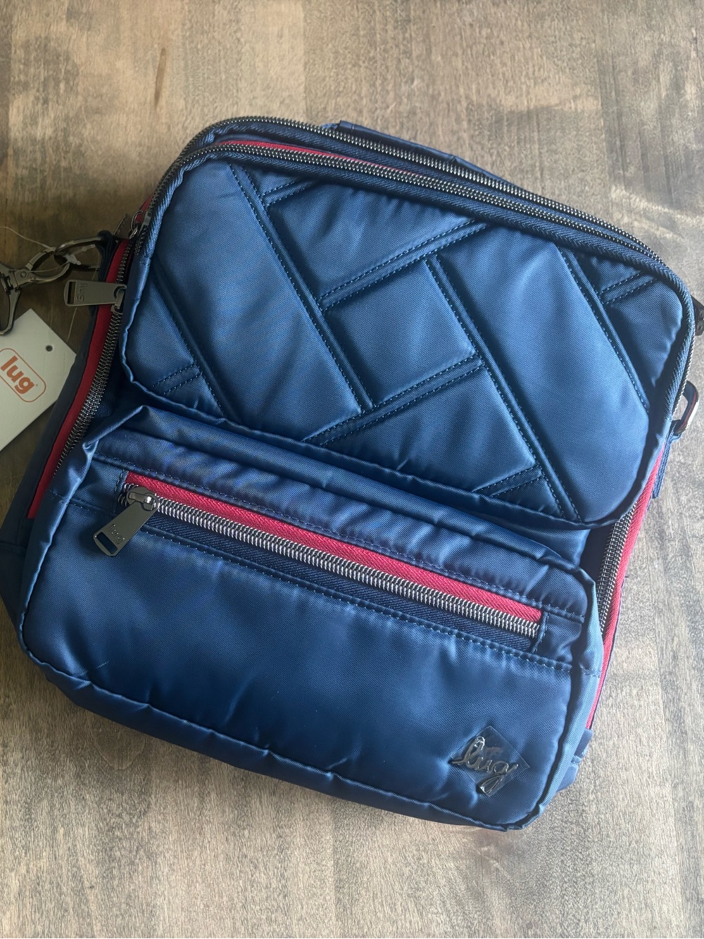 NWT Lug Wrangler Crossbody Bag / Navy